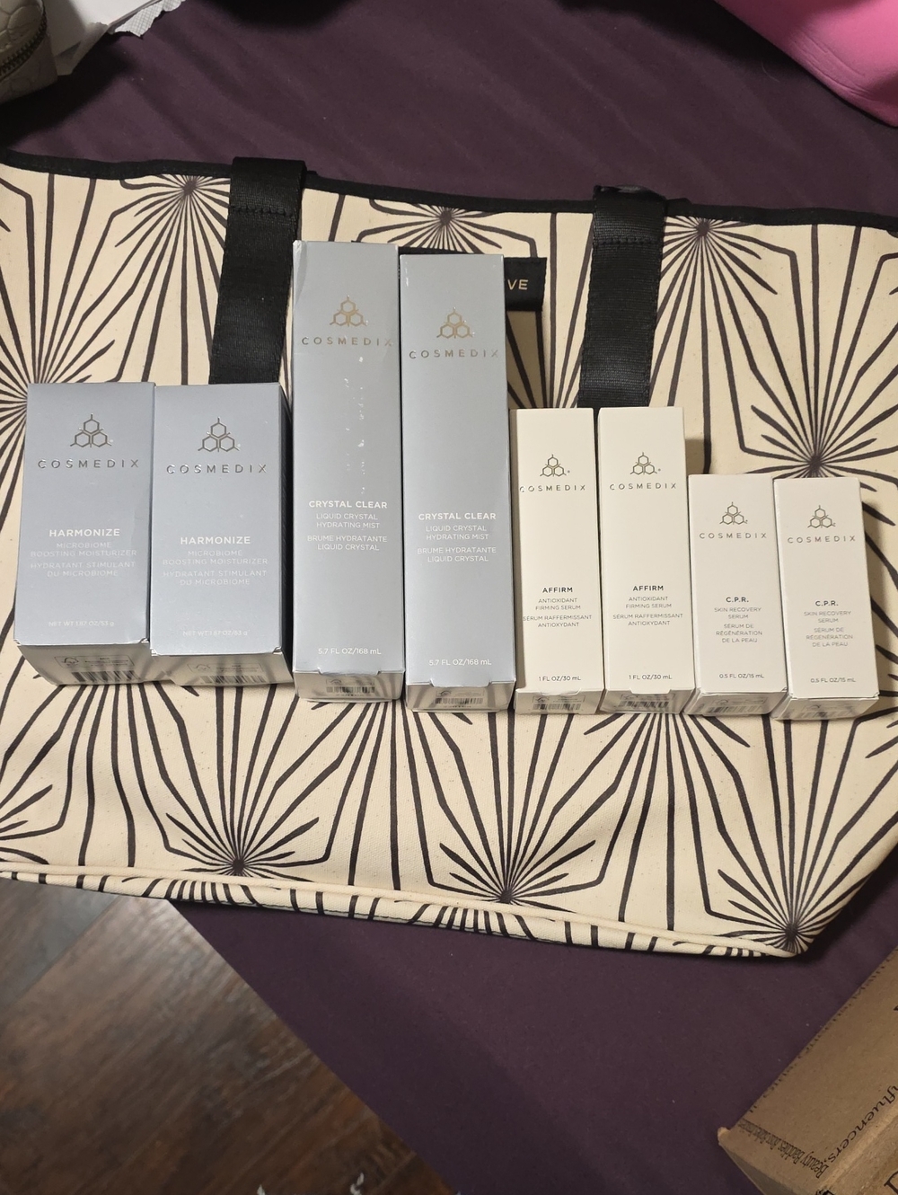 BUNDLE BNIB COSMEDIX Luxury Skincare - 8-Piece Mega Bundle - Total Value $586!